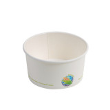 White Soup/Ice Cream Container 12oz Eco