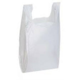 S5 High Density White Shopping Bag
