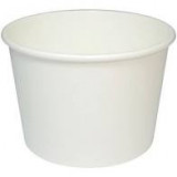 Hot Paper Soup Container White 12oz