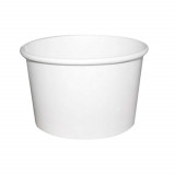 White Paper Food Container 12oz