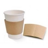 Kraft Coffee Cup Sleeves