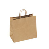 Kraft Paper Handle Bags 10X5X13 