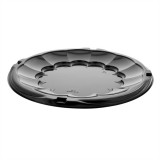 Pactiv 12in Round Plastic Catering Tray