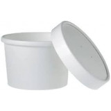 Food Container Combo 8oz White