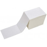 4"x6" White Thermal Label (Fanfold) 2000/bn