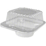 Single Hinged Cupcake/Muffin Container
