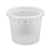 16oz Clear Heavy Duty Deli Container 240/cs