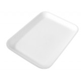 White Foam Tray 2 or 2D 500/cs