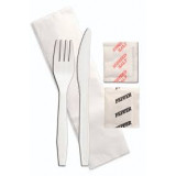 Wrapped Cutlery Kit F,K,S,N 500/cs