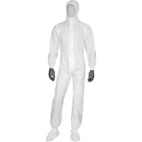 DELTATEK 5000 DISPOSABLE OVERALLS WITH HOOD