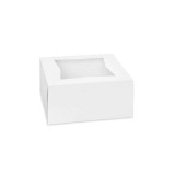 6x6x3 White Window Box 