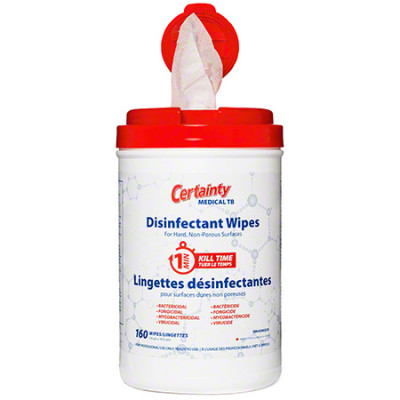 Medical TB Disinfectant Wipes 160ct