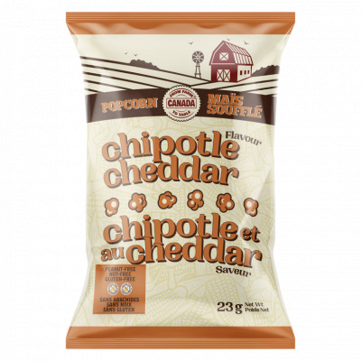 Chipotle Cheddar Popcorn 23g FULL CASE