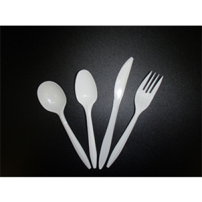 Medium Weight Plastic Teaspoons