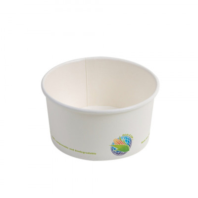 White Soup/Ice Cream Container 6oz Eco