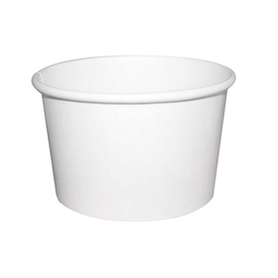 White Paper Food Container 16oz