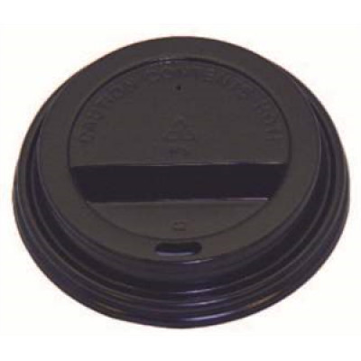 Hot Dome Coffee Cup Lid 8oz Black