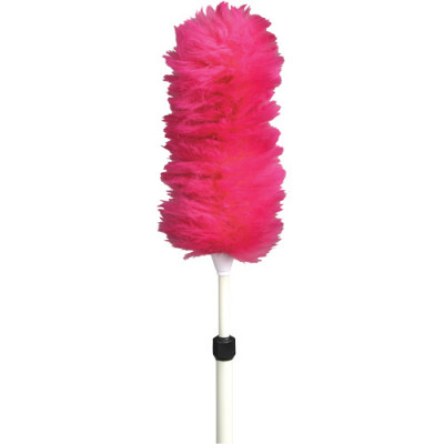 55" Flexible Lambs Wool Duster W/Telescopic Handle