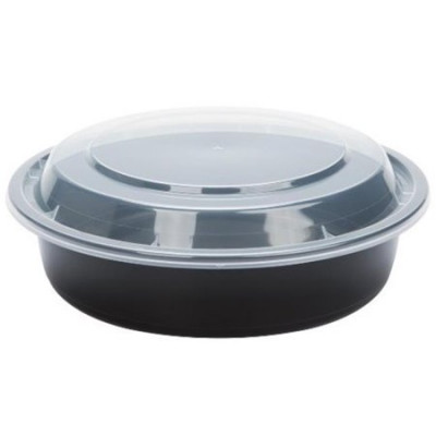 Takeout Round 7" Combo Container 24oz