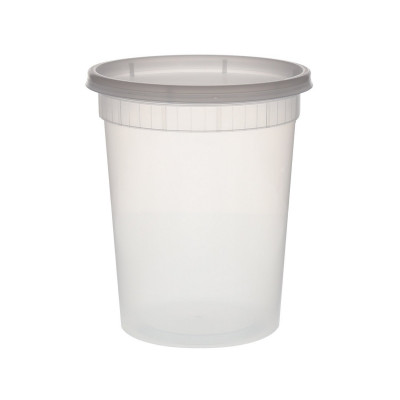 32oz Clear Heavy Duty Deli Container 240/cs