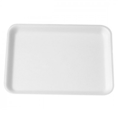 White Foam Meat Tray #34