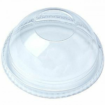 Clear Dome Lid W/ 1" Hole 