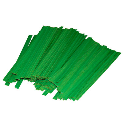 Twist Ties Green