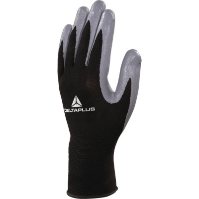 VE712GR XL POLYESTER KNITTED GLOVE / NITRILE PALM