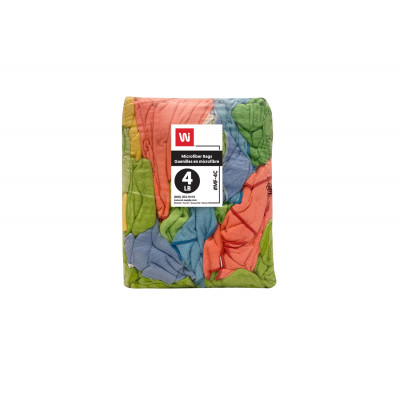 Assorted Microfiber Seconds 4lbs 