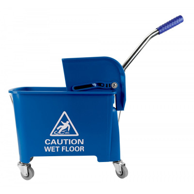 21Qt Junior Side Press Mop Bucket Combo - Blue